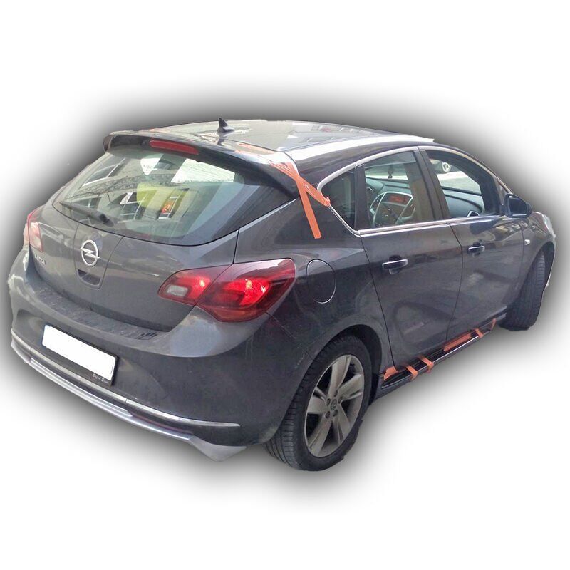 Opel Astra J HB Uyumlu Yedek Parça Küçük Anatomik Spoiler Boyasız