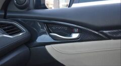 Honda Uyumlu Civic FC5 İçin Uyumlu Kapı İç Açma Kolu Kaplama Kalın Tip (Karbon)