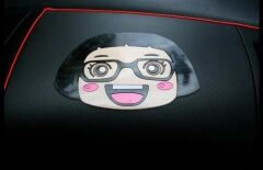 Gözlüklü Kız Torpido Kaydırmaz Ped