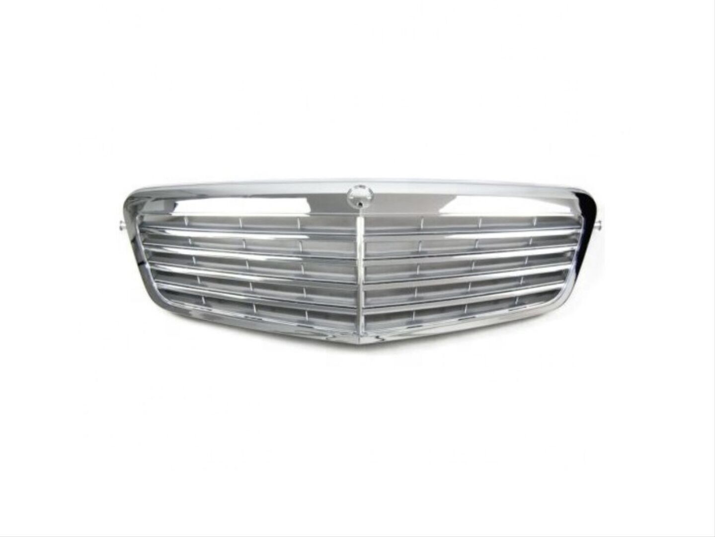 Mercedes W212 E Serisi 2009-2013 (Makyajsız Kasa) Uyumlu Panjur Gümüş Elegance 2128800283