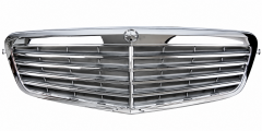 Mercedes W212 E Serisi 2009-2013 (Makyajsız Kasa) Uyumlu Panjur Gümüş Elegance 2128800283