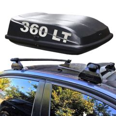 Land Rover Range Rover P38 A 1995-2002 Uyumlu Yedek Parça Ara Atkı + Port Bagaj 360 Lt Siyah