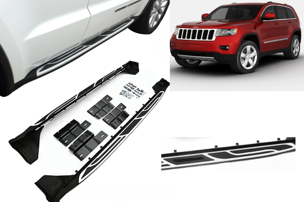 2012-2019 Jeep Grand Cherokee Yan Basamak Square Style