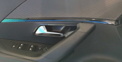 Peugeot 2008 İç Kapı Açma Kolu Kaplama - Karbon