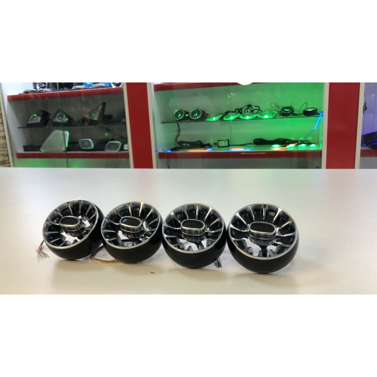 Audi A3 2014-2020 Uyumlu OEM Ön Havalandırma Seti Işıklı 64 Renk