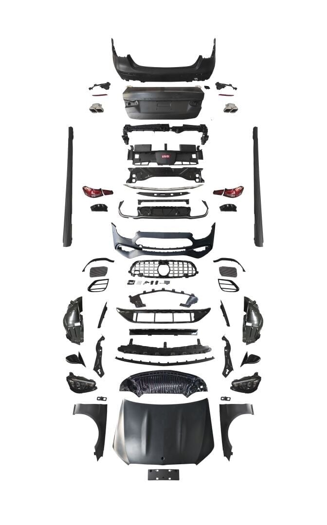 W212 (2009-2013) İçin 2020+ W213 E63 Görünüm Full Facelift Body Kit