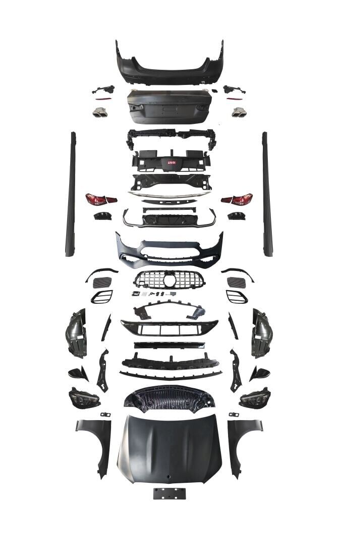 W212 (2009-2013) İçin 2020+ W213 E63 Görünüm Full Facelift Body Kit