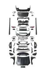 W212 (2009-2013) İçin 2020+ W213 E63 Görünüm Full Facelift Body Kit