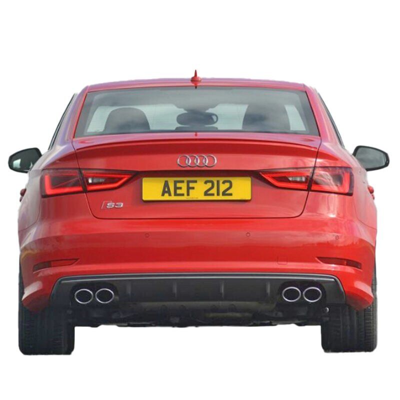 Audi A3 2015 Uyumlu Yedek Parça Sedan Difüzör Boyalı