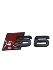 S6 Metal Bagaj Logosu Kırmızı-Siyah