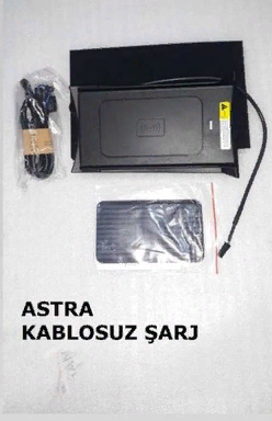 Opel Astra H Uyumlu Kablosuz Şarj Standı