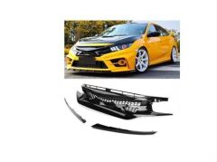 Civic Fc5 2016-2020 İçin Uyumlu Ön Panjur Jdm Stil
