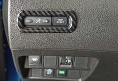 Nissan Qashqai 2014-2020 Uyumlu Küçük Kontrol Kaplama - Karbon