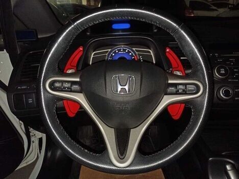 Honda Civic Uyumlu  2006-2011 Paddle Shift Kırmızı (F1 Vites Pedal Kulakçığı)