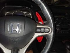 Honda Civic Uyumlu  2006-2011 Paddle Shift Kırmızı (F1 Vites Pedal Kulakçığı)
