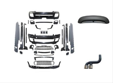 Mini Cooper R56 08-14 İçin Uyumlu Jcw Görünüm Body Kit