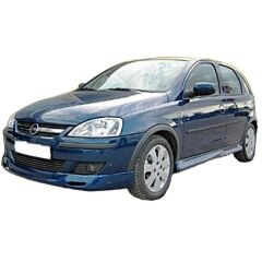 Opel Corsa C Makyajlı Kasa Uyumlu Yedek Parça Ön Tampon Eki Boyasız