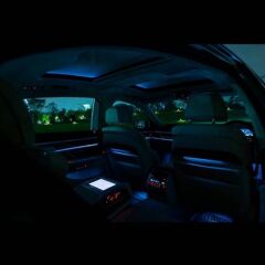 BMW 7 2009-2015 Serisi Uyumlu  İç Ambiyans Aydınlatma