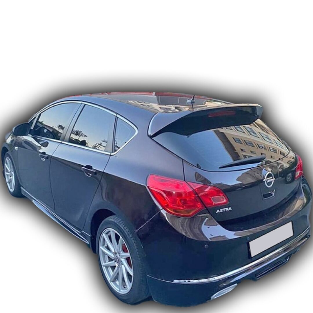 Opel Astra J Uyumlu Spoiler - Piano Black
