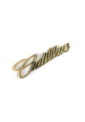 Cadillac İmza Model Golden Bagaj Yazısı
