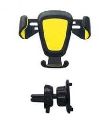 Araç İçi Sıkıştırmalı Telefon Tutucu Sarı
