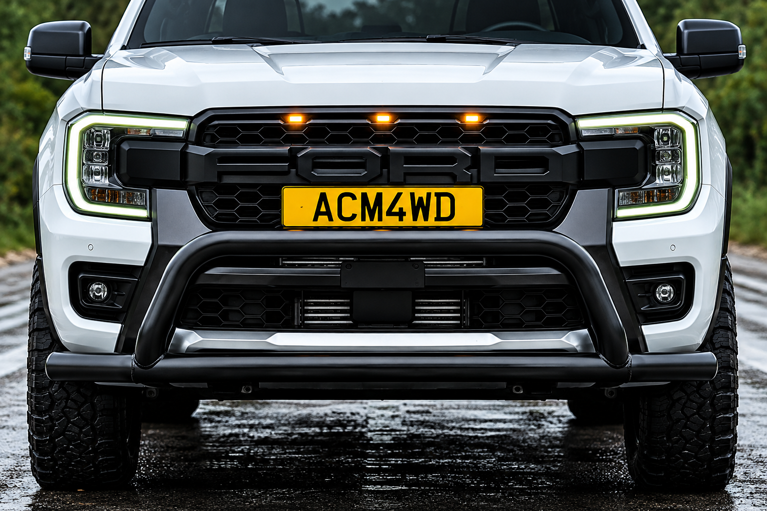 Toyota Hilux Uyumlu Siyah Ön Koruma Demiri Bull Bar
