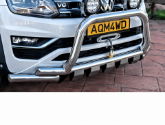 Volkswagen Amarok Uyumlu Krom Shark Ön Koruma Demiri AQM4WD