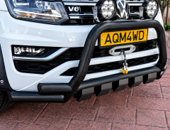 Volkswagen Amarok Uyumlu Siyah Shark Ön Koruma Demiri