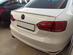 Volkswagen Jetta 2012-2018 Uyumlu Yedek Parça Wing Spoiler- Piano Black