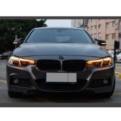 BMW F30 (2011-2015) Uyumlu G20 LCI Dizayn Far Halogen Uyumlu