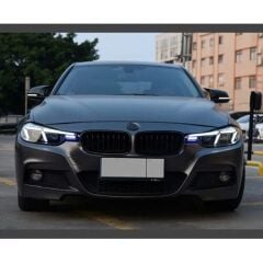 BMW F30 (2011-2015) Uyumlu G20 LCI Dizayn Far Halogen Uyumlu