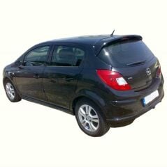 Opel Corsa D Makyajsız Uyumlu Yedek Parça Spoiler Boyasız