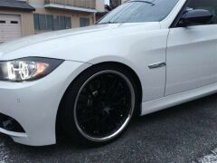 Bmw E60 E90 Uyumlu  Krom Çamurluk Led Sinyal