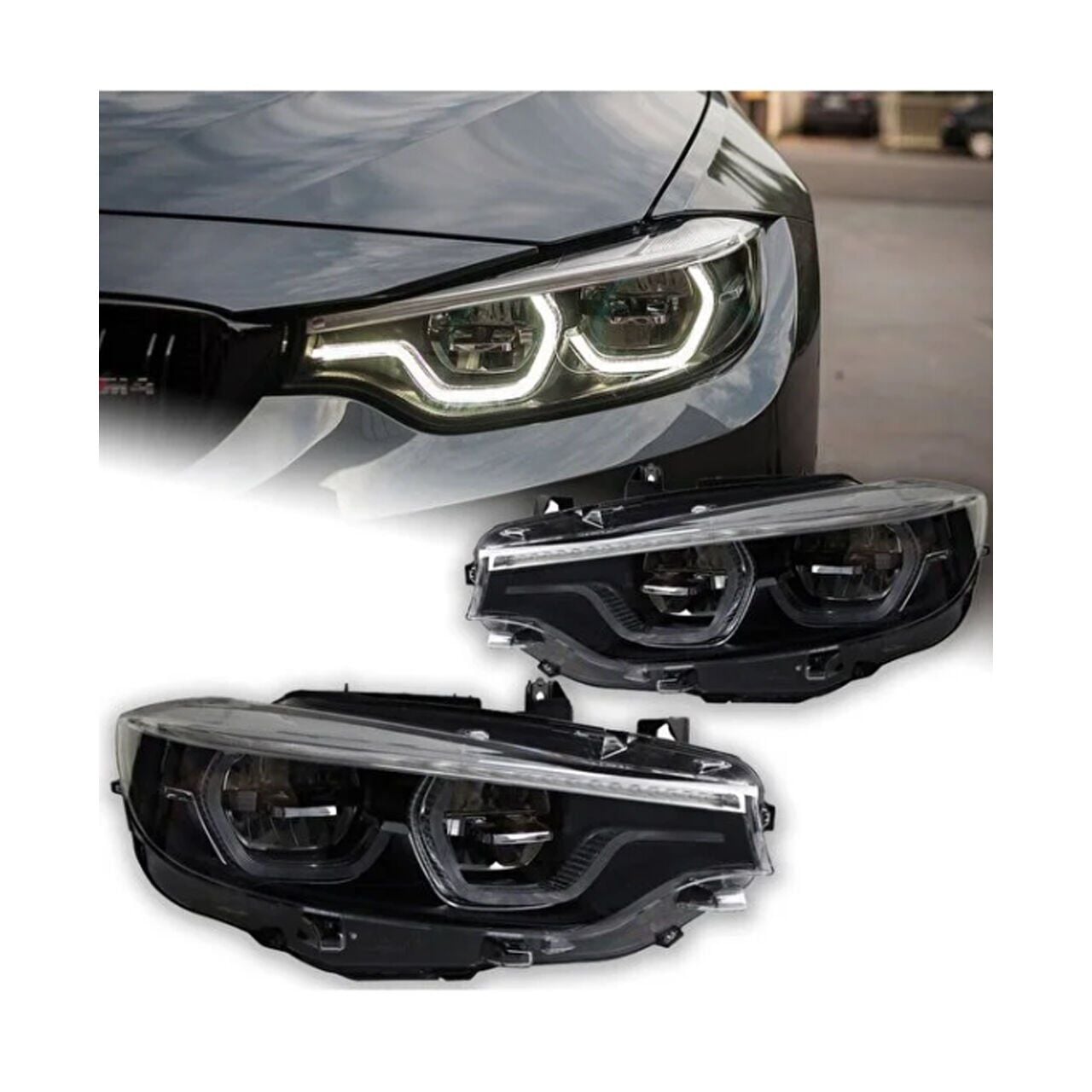 BMW F32 (2013-2018) Uyumlu Adaptive Led Far