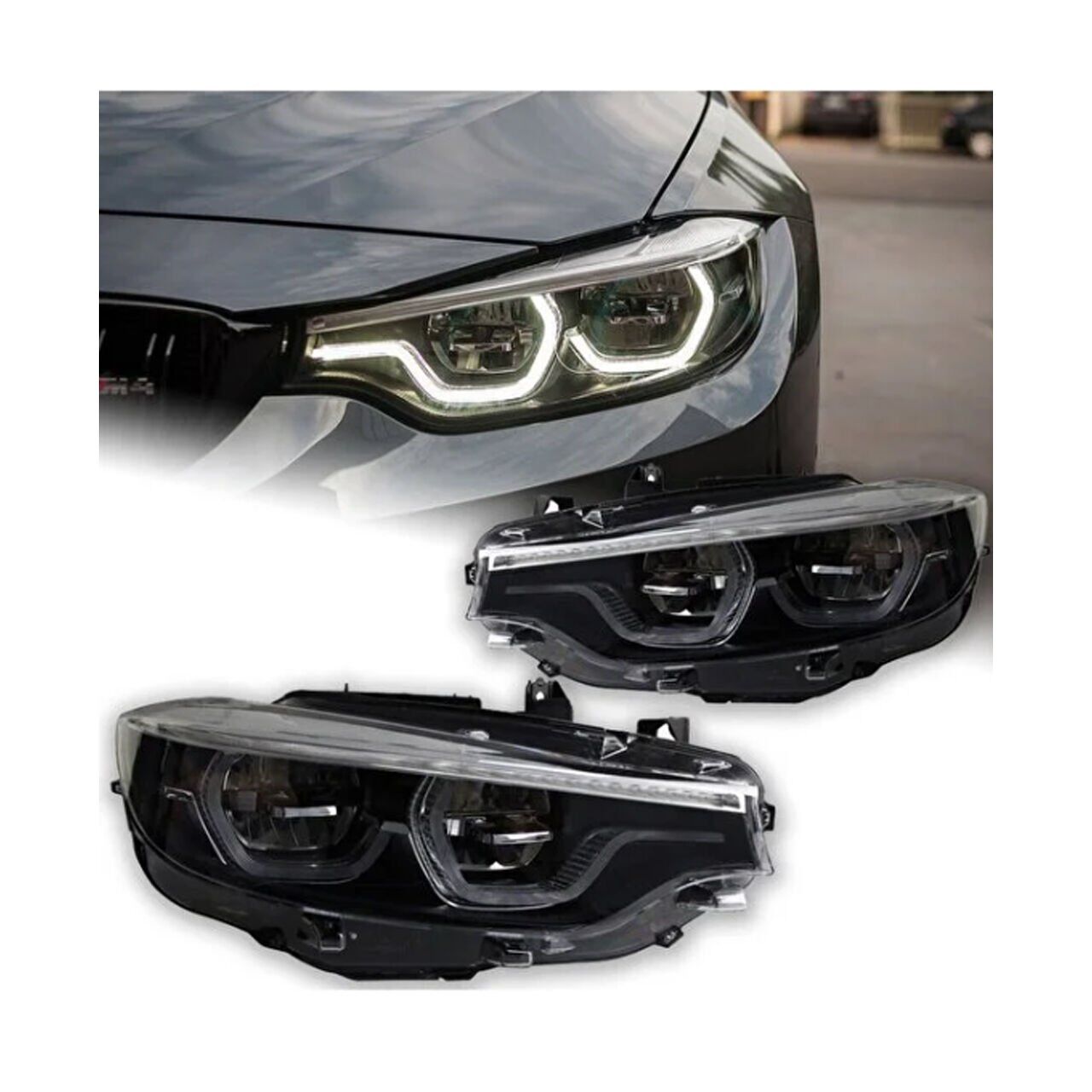 BMW F32 (2013-2018) Uyumlu Adaptive Led Far