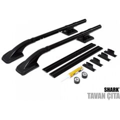 Mercedes Sprinter Long 2006+ Uyumlu Yedek Parça Shark Black Tavan Çıtası