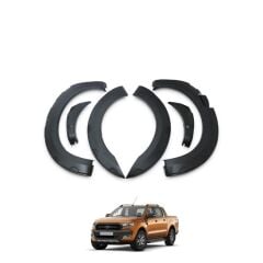 Ford Ranger Wildtrak  Uyumlu 2019- Çamurluk Dodik Vidasız 7 Prç