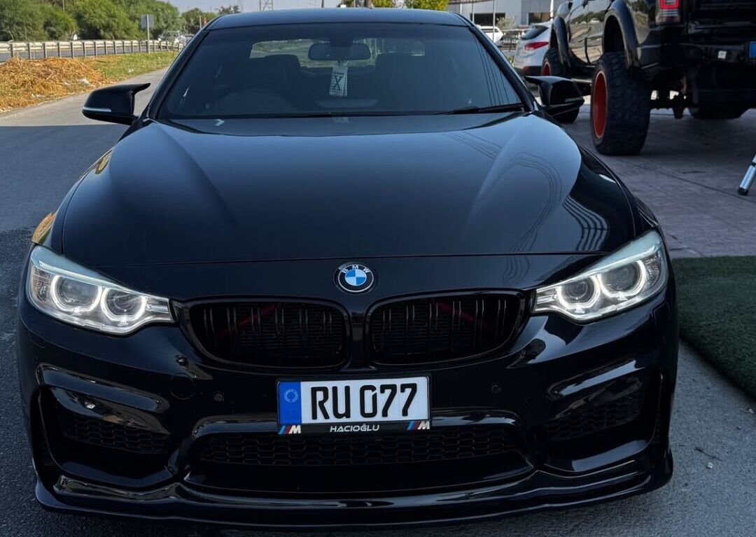Bmw 4 Serisi F32 M4 2014-2020 Uyumlu  Ön Lip Piano Black
