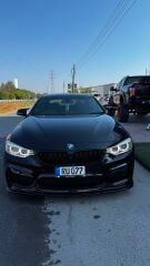 Bmw 4 Serisi F32 M4 2014-2020 Uyumlu  Ön Lip Piano Black