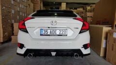 Honda Civic Fc5 Uyumlu 2016-2021 Omurga Led Stop Transparan
