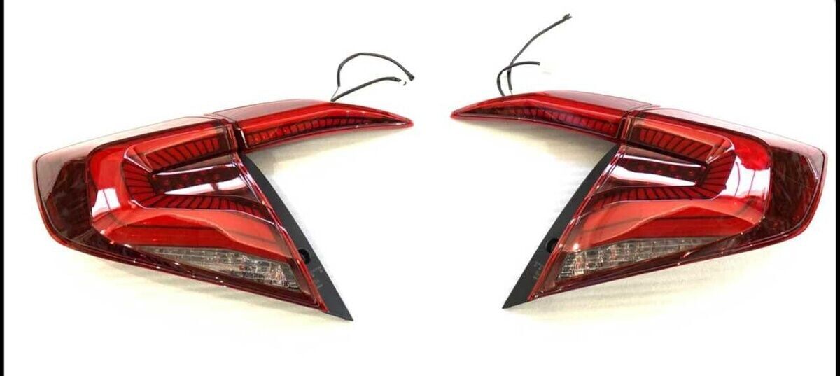 Honda Civic Fc5 Uyumlu 2016-2021 Omurga Led Stop Transparan