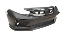 Civic Uyumlu Yedek Parça Consept Model Ön Tampon Ek Piano Black Detaylı