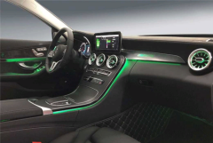 Mercedes W205 C Serisi Uyumlu Yedek Parça 64 Renk Ambiyans Paket (3 Renkten 64 Renge Yükseltme)