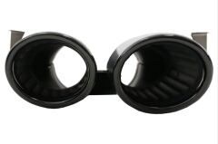 Mercedes W177 Sedan 2019+ Uyumlu Yedek Parça Difüzör & Egzoz Seti - Siyah Egzoz İle