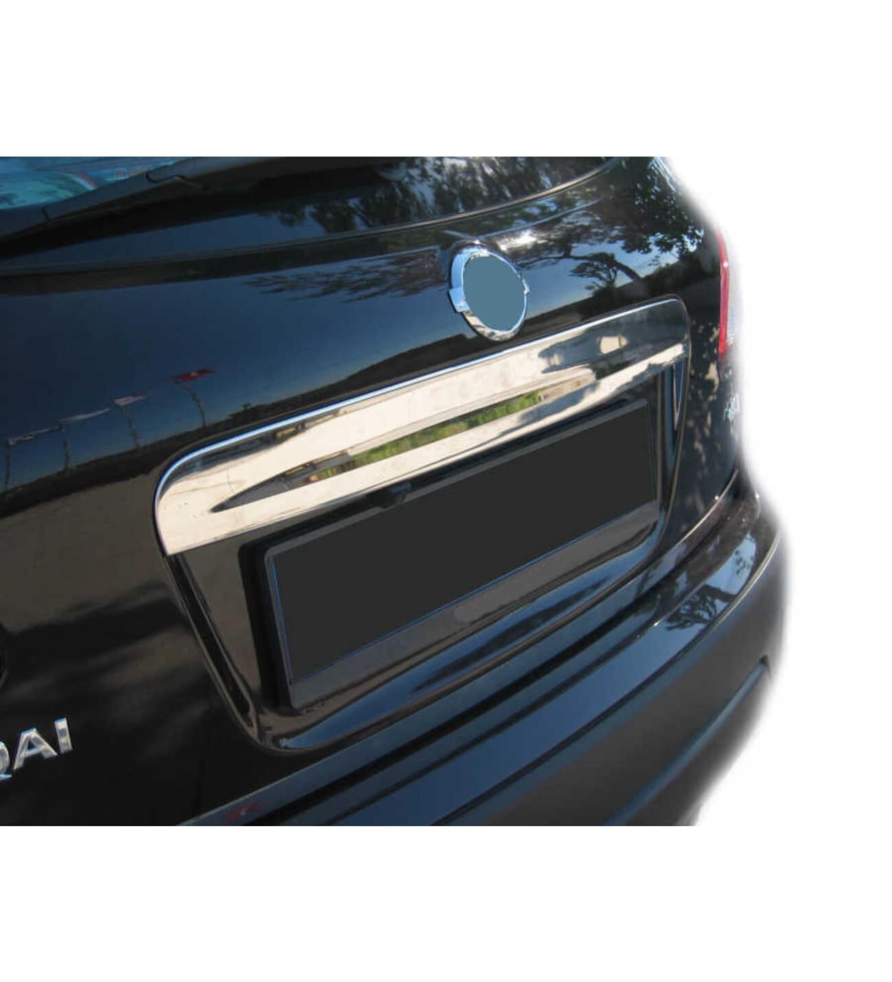 Nissan Qashqai 2007 Uyumlu Krom Bagaj Çıtası