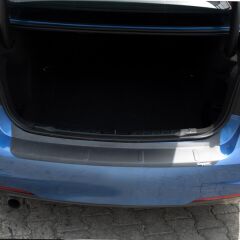 Bmw F30 Uyumlu Yedek Parça Sd Arka Tampon Eşiği Koruma Mat Siyah 2011-2019