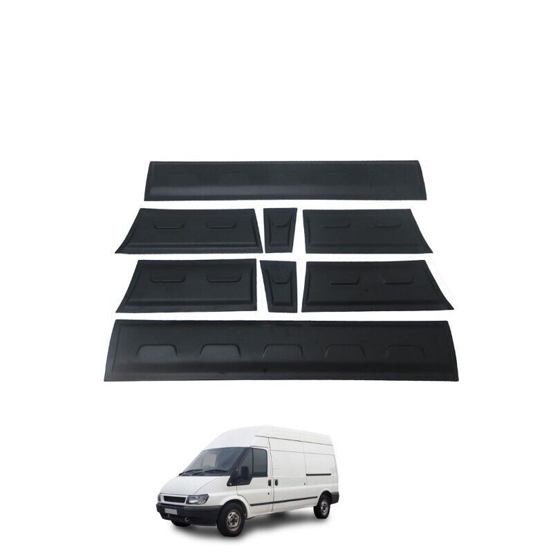 Ford Transit  Uyumlu 2002-2006 Uzun Şase Kapı Kabartma 8 Prç