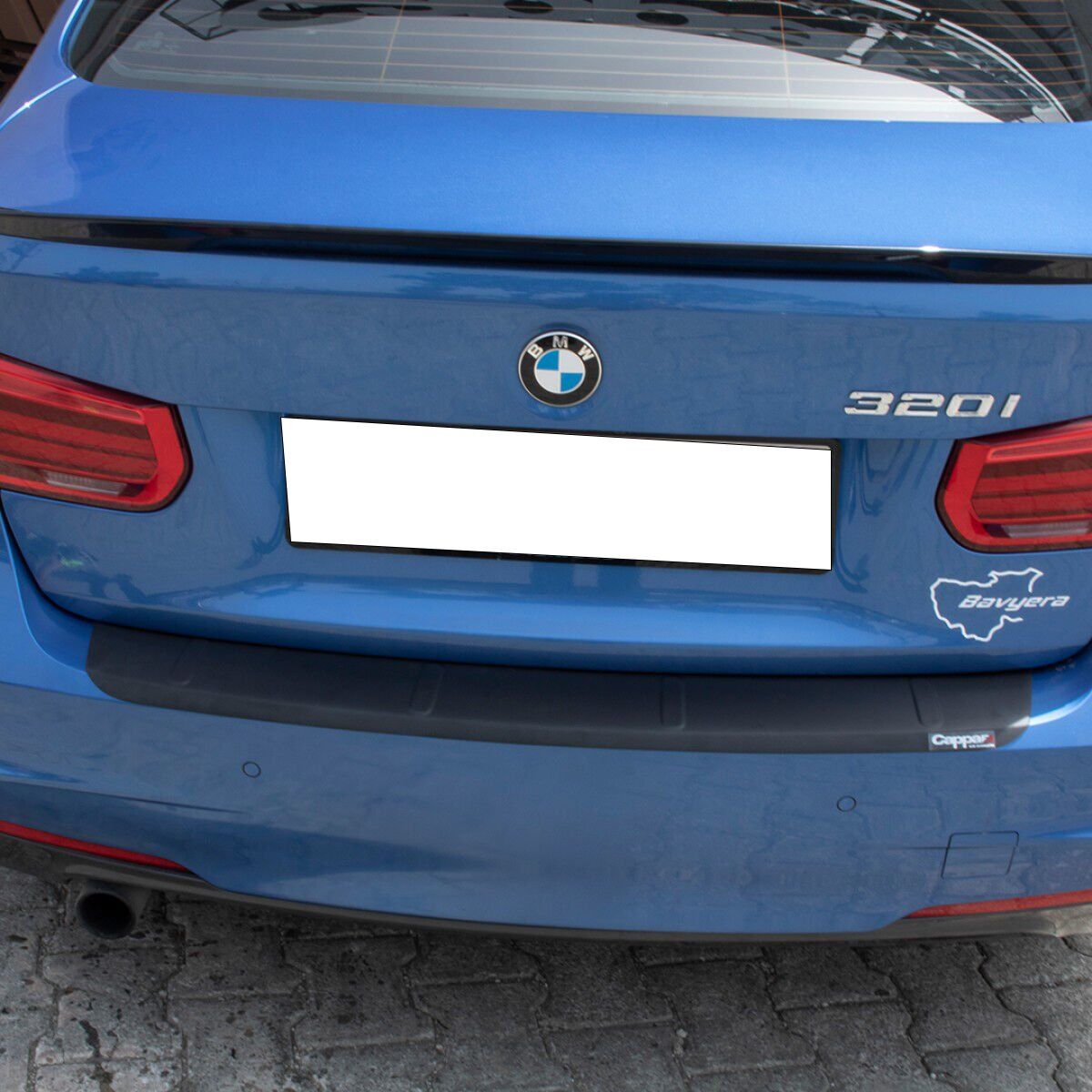 Bmw F30 Uyumlu Sd Arka Tampon Eşiği Koruma Mat Siyah 2011-2019