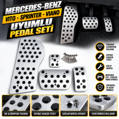 Mercedes Vito-Sprinter-Viano Uyumlu Pedal Seti