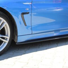 Bmw 4 Serisi 2014-2020 Uyumlu 4.20 Marşpiyel Alt Çıta Parlak Siyah